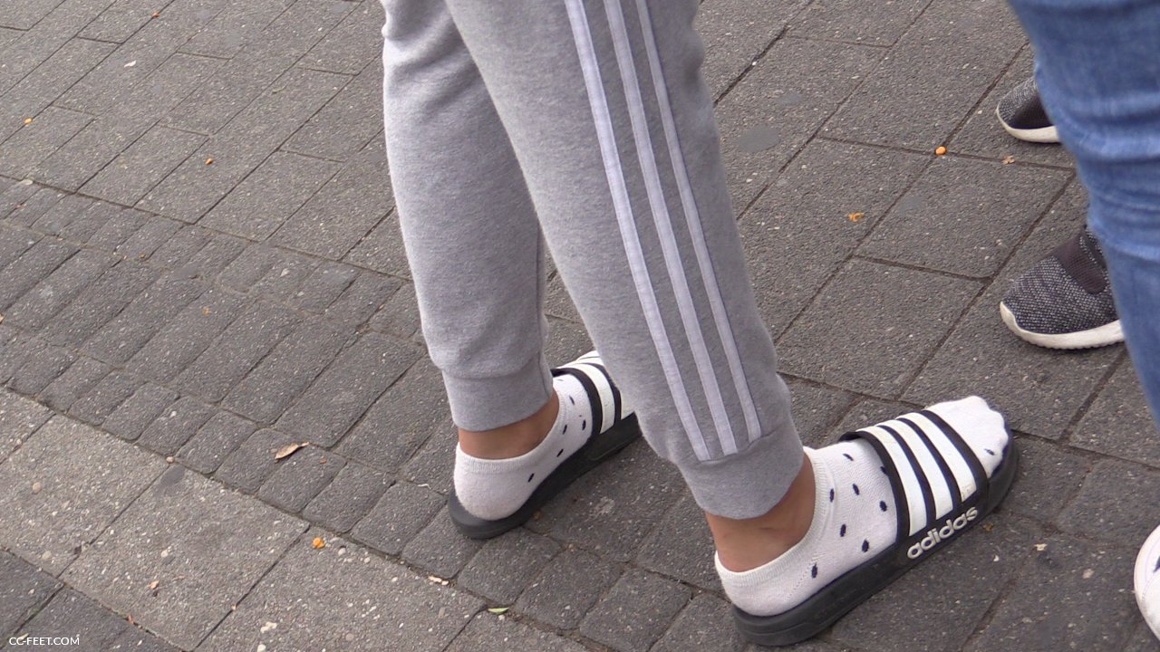 adidas slippers with socks